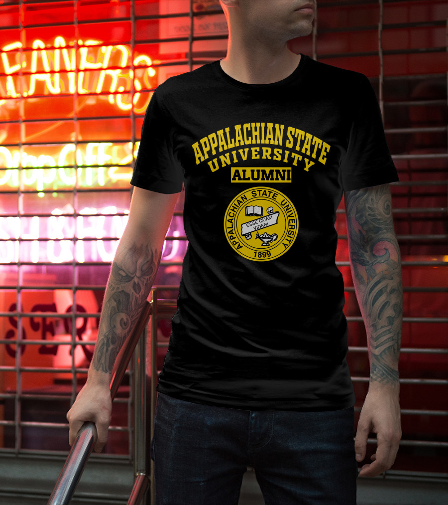 Appalachian State University Alumni 1899 Esse Quam Videri Seal T-Shirt