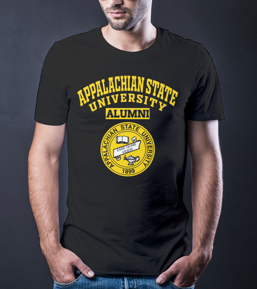 Appalachian State University Alumni 1899 Esse Quam Videri Seal T-Shirt
