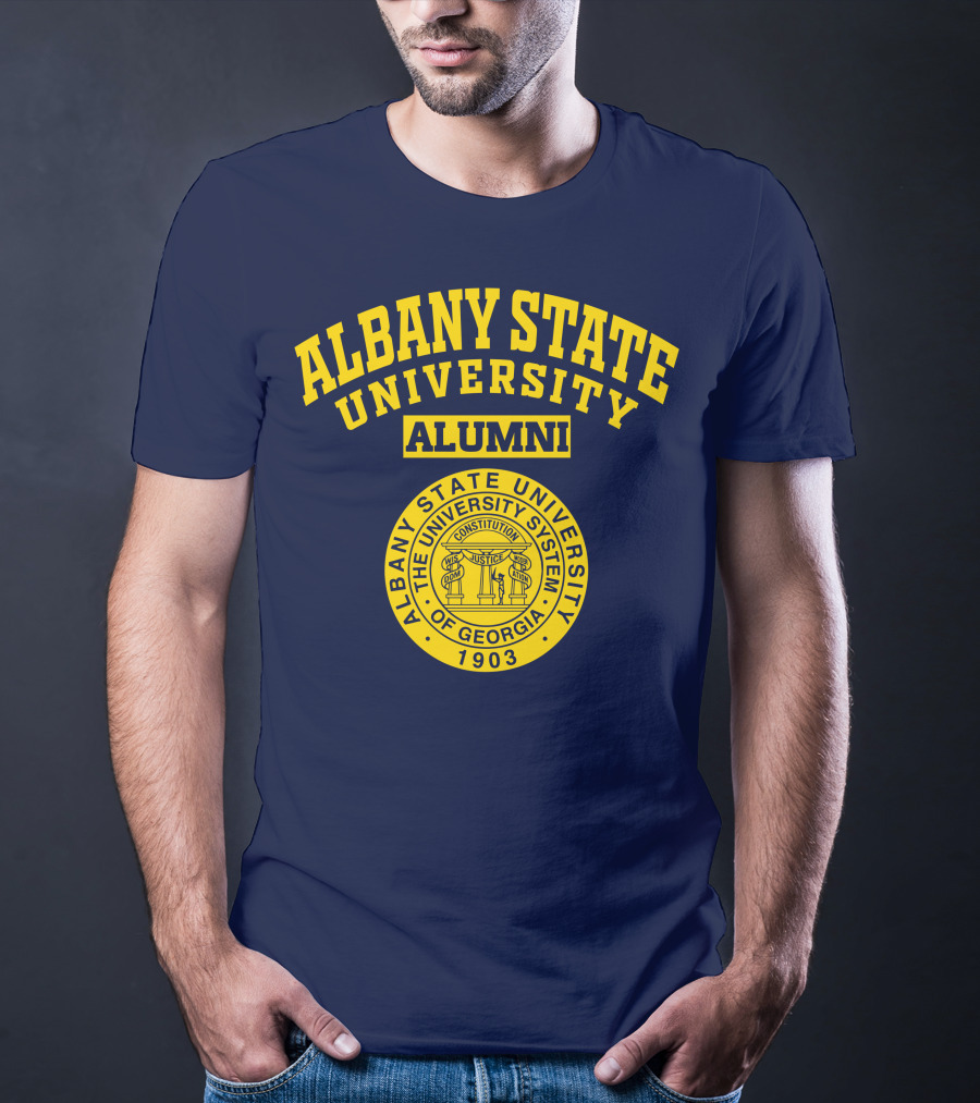 Albany State University Alumni Georgia Seal 1903 T-Shirt