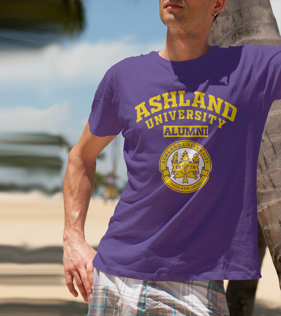 Ashland University Alumni Ashland Ohio 1878 Seal T-Shirt