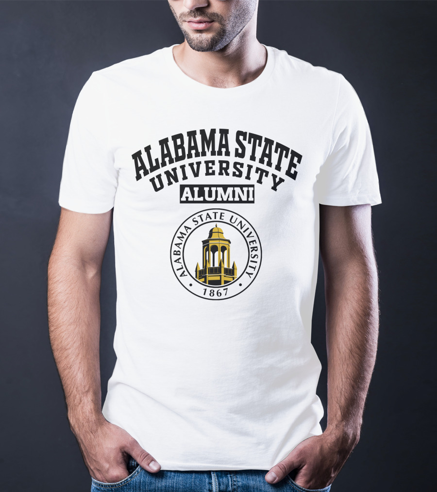 Alabama State University Alumni 1867 Seal T-Shirt
