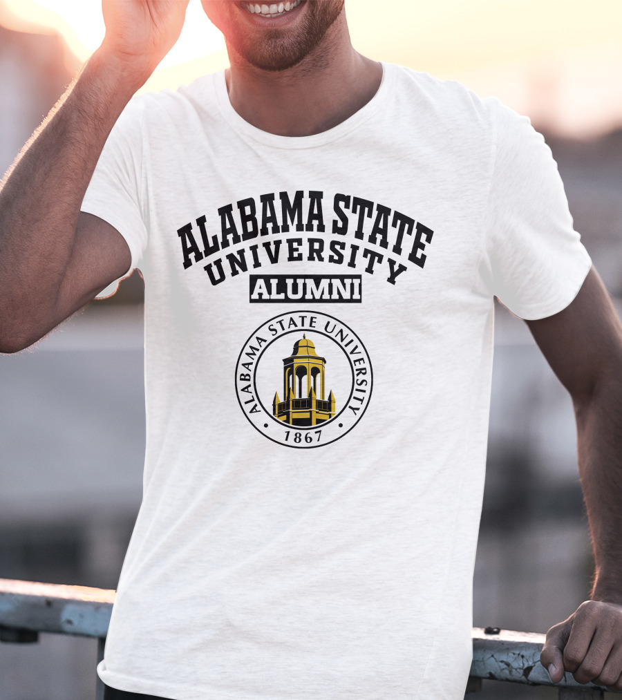 Alabama State University Alumni 1867 Seal T-Shirt