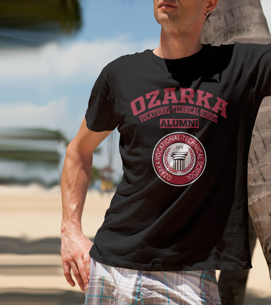 Ozarka Vocational-Technical School Alumni 1975 Emblem T-Shirt