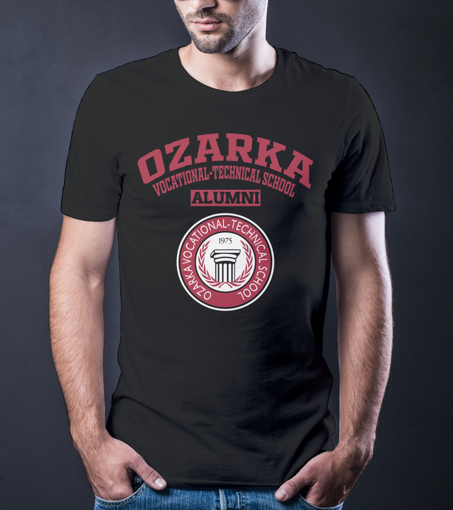 Ozarka Vocational-Technical School Alumni 1975 Emblem T-Shirt