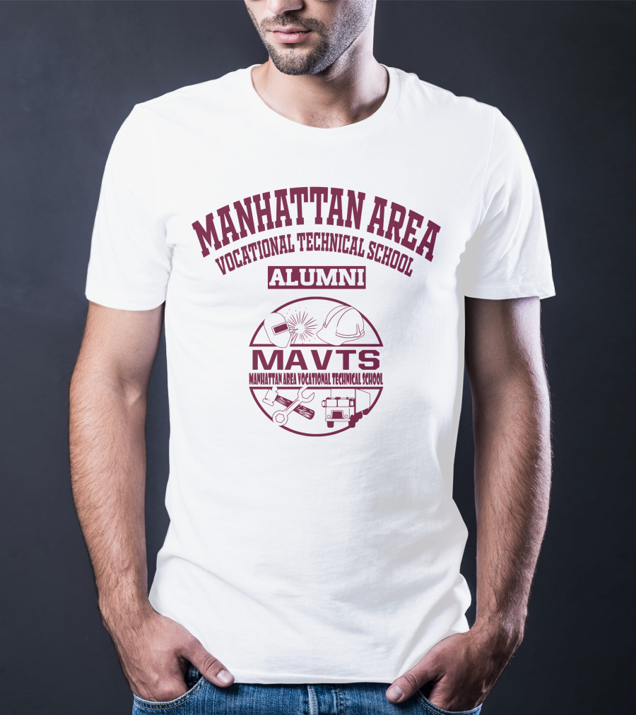 Manhattan Area Vocational Technical School Alumni MAVTS T-Shirt