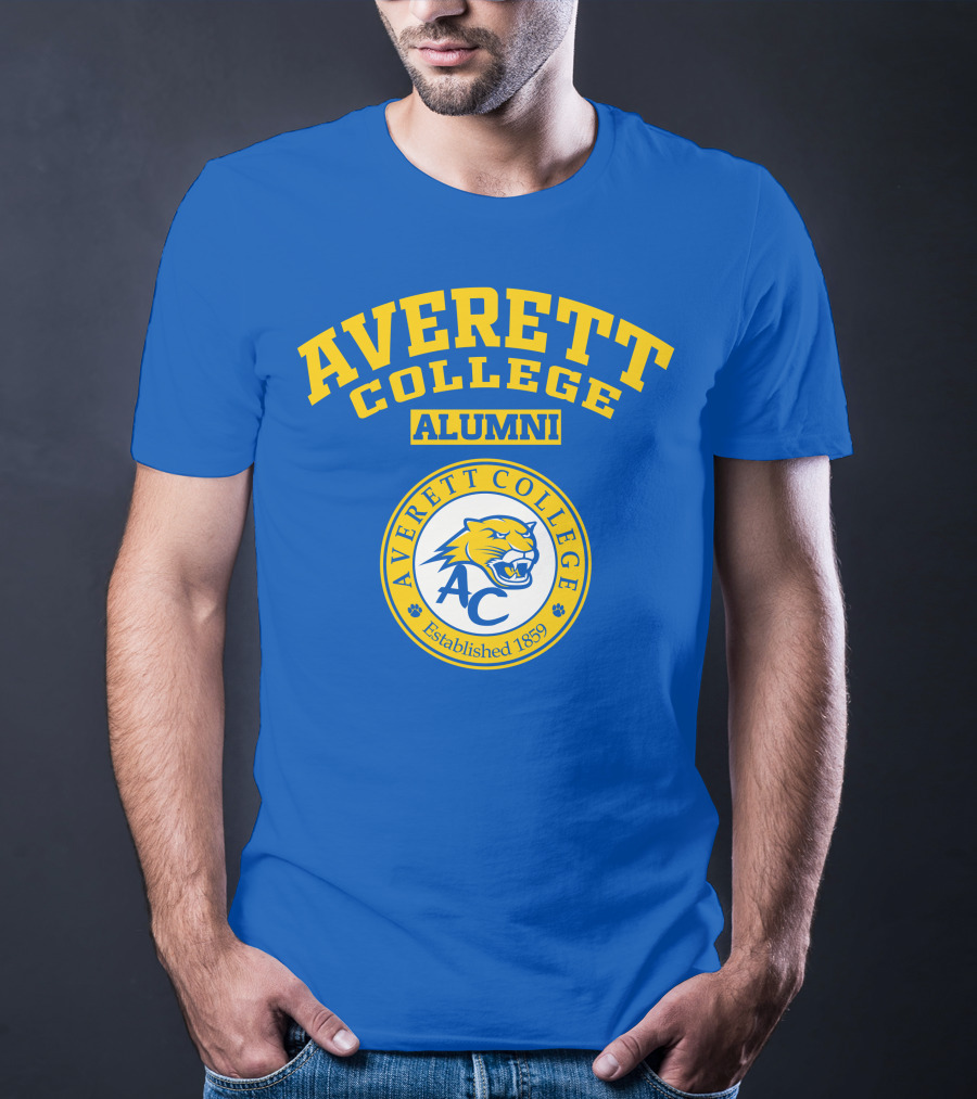 Averett College Alumni Established 1859 Logo With Cougar And AC T-Shirt