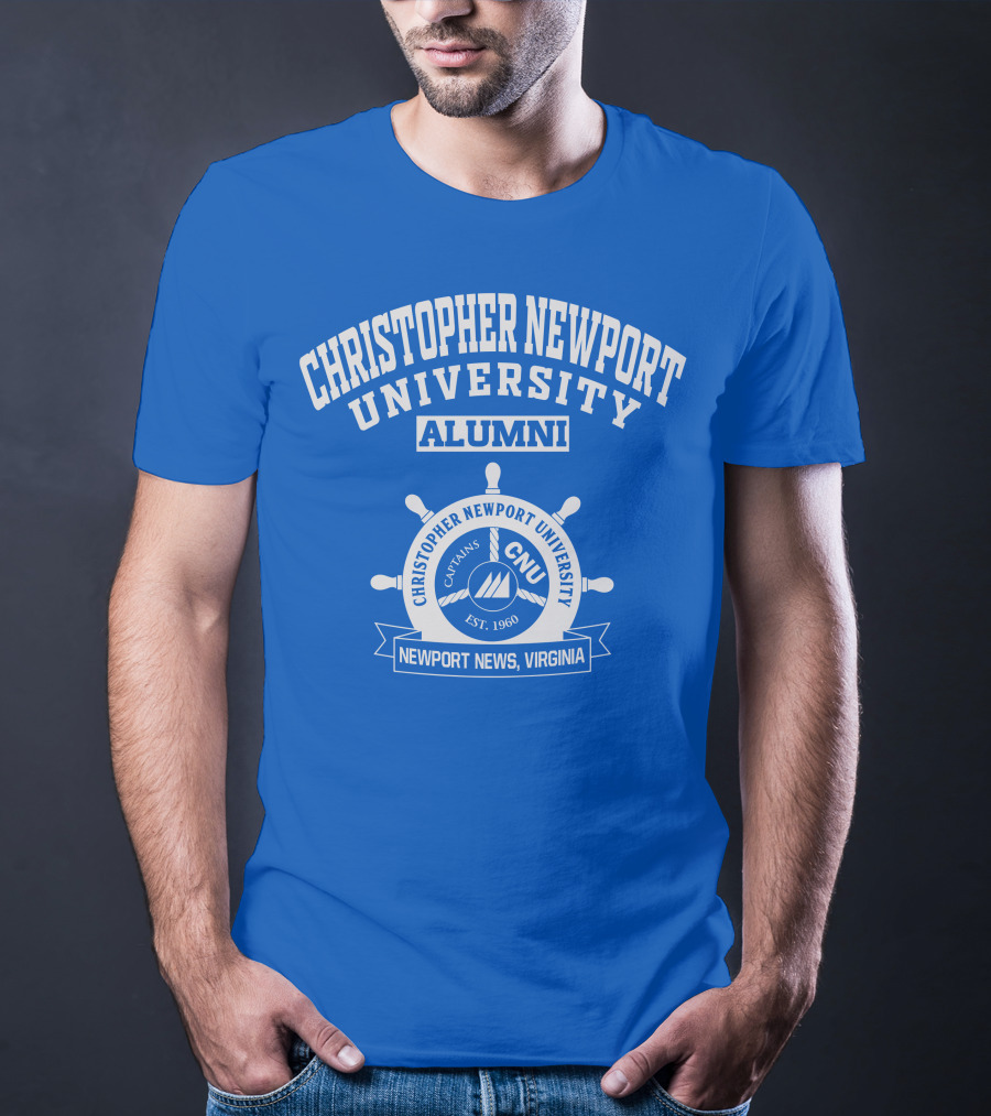 Christopher Newport University Alumni Captains CNU Est. 1960 Newport News Virginia T-Shirt