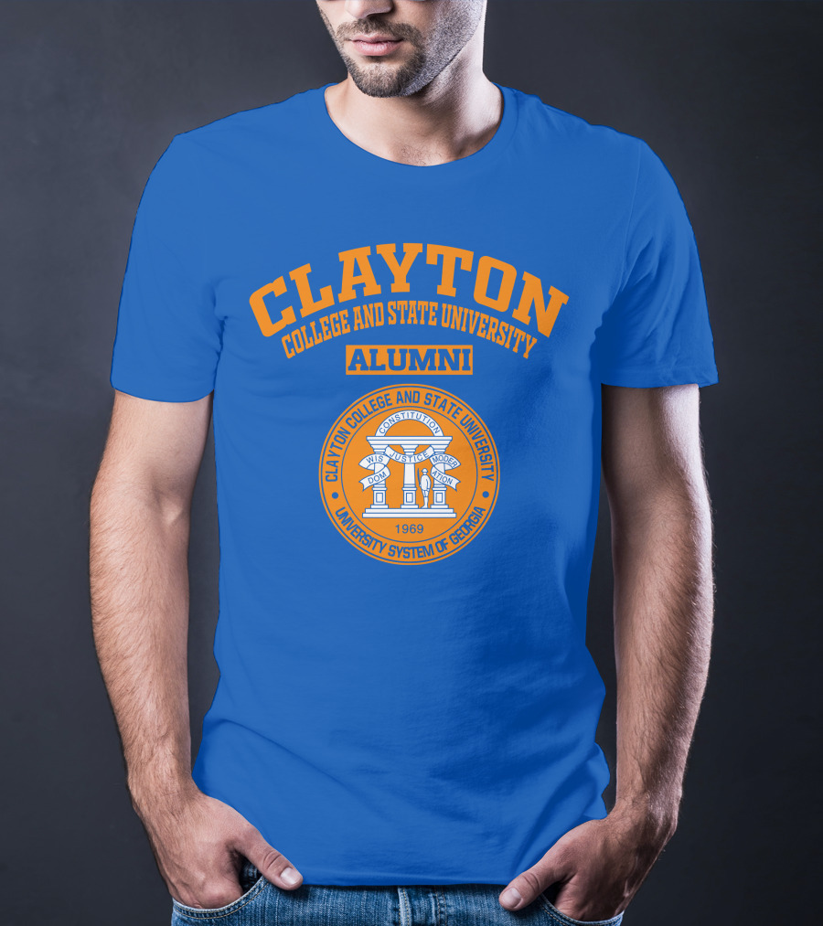 Clayton College And State University Alumni Seal University System Of Georgia T-Shirt