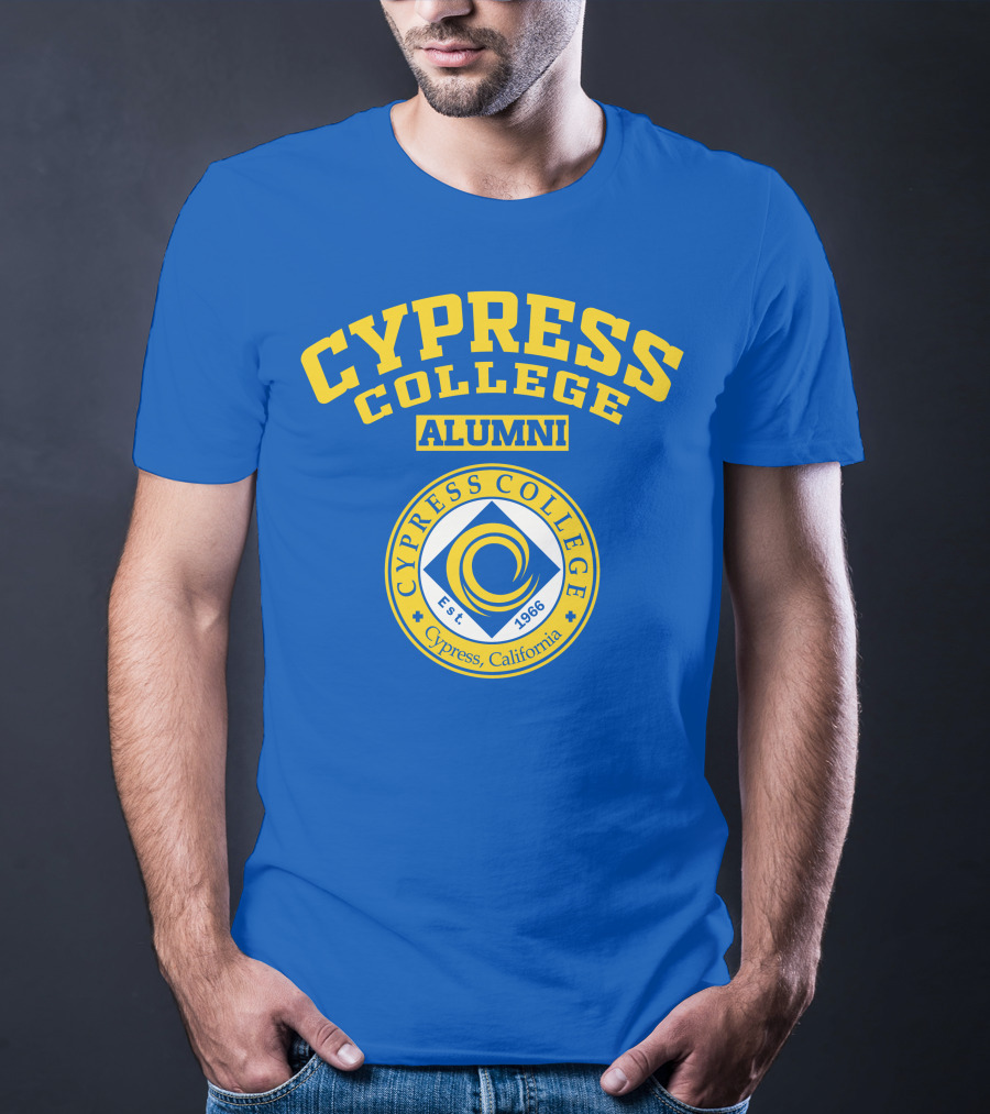 Cypress College Alumni Est 1966 Logo Cypress California T-Shirt