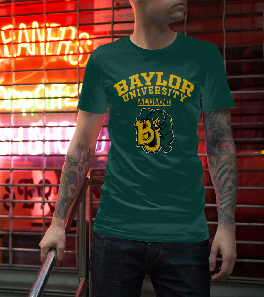 Baylor University Alumni Bear BJ T-Shirt