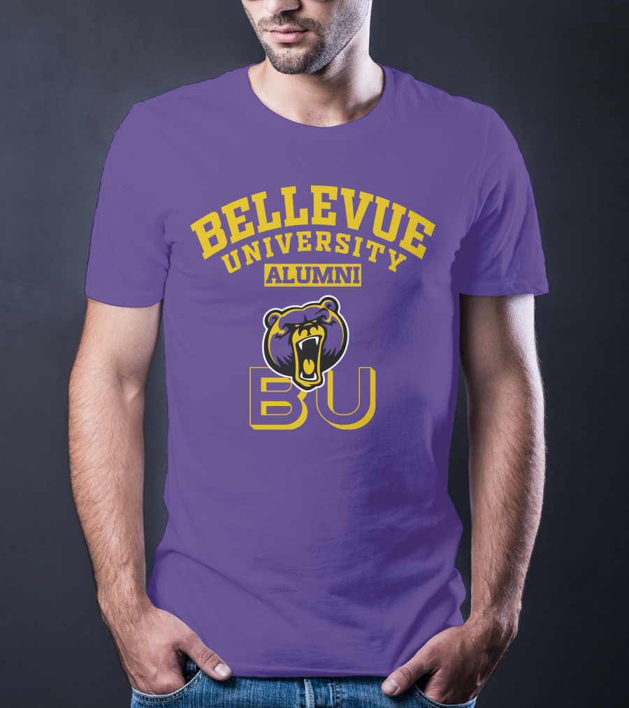 Bellevue University Alumni BU Bear T-Shirt