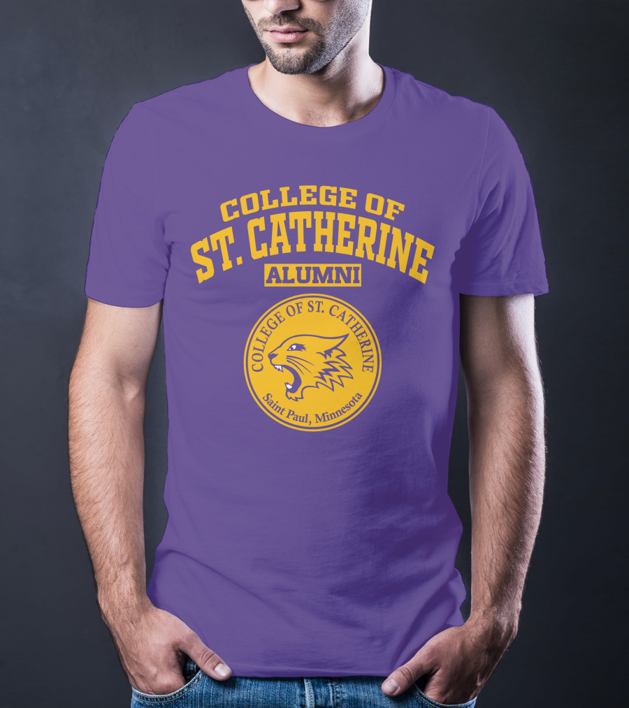College Of St. Catherine Alumni Saint Paul Minnesota Wildcats T-Shirt