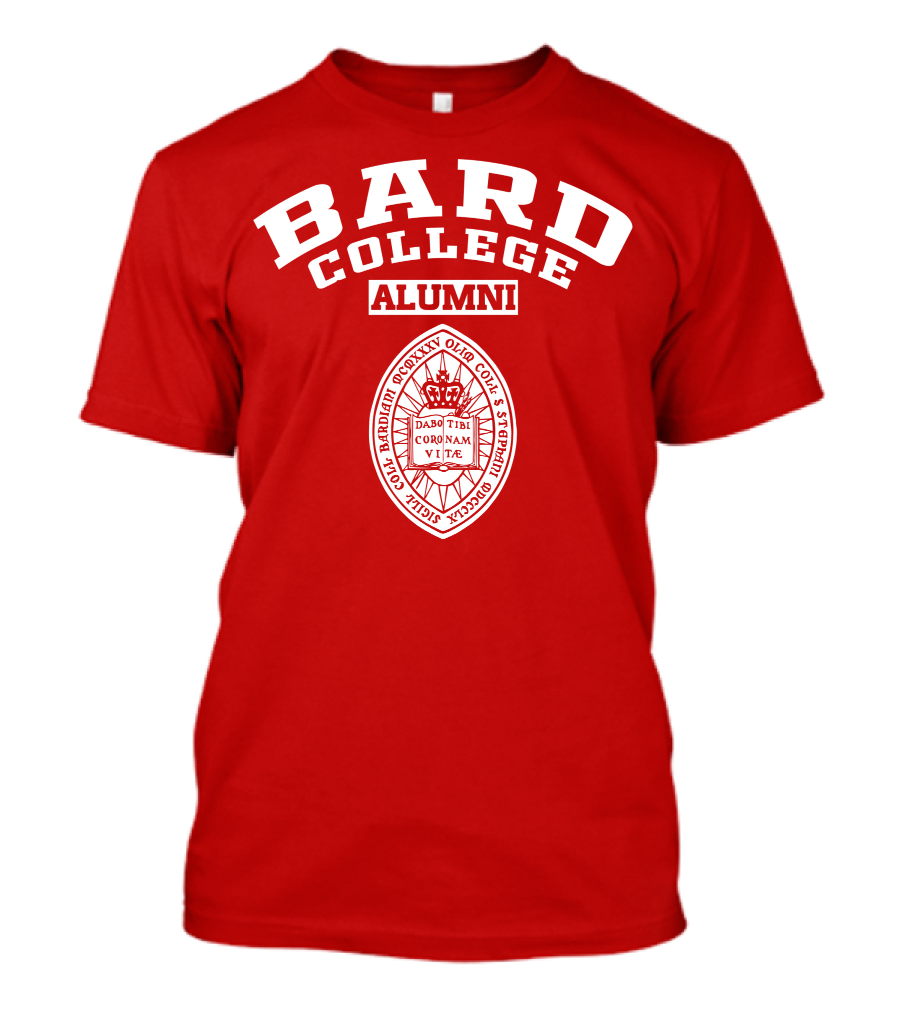 Bard College Alumni Seal Emblem Red T-Shirt
