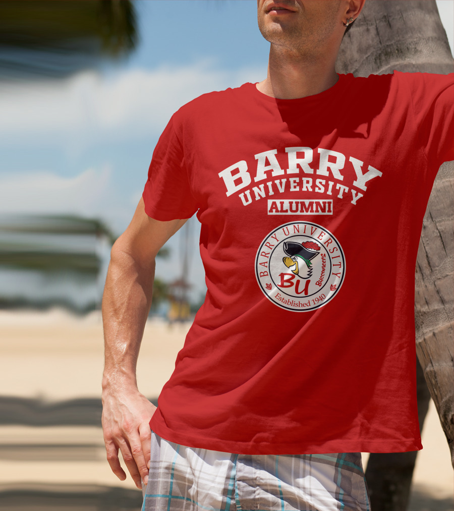Barry University Alumni Buccaneers Established 1940 BU T-Shirt