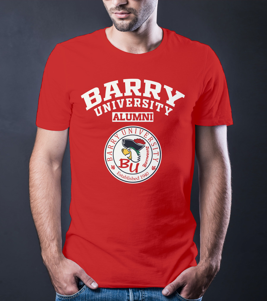 Barry University Alumni Buccaneers Established 1940 BU T-Shirt