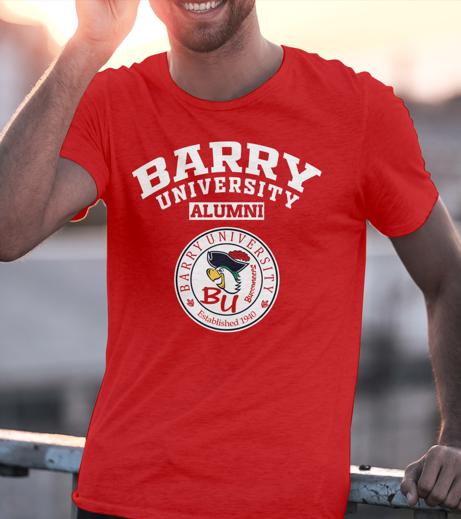 Barry University Alumni Buccaneers Established 1940 BU T-Shirt