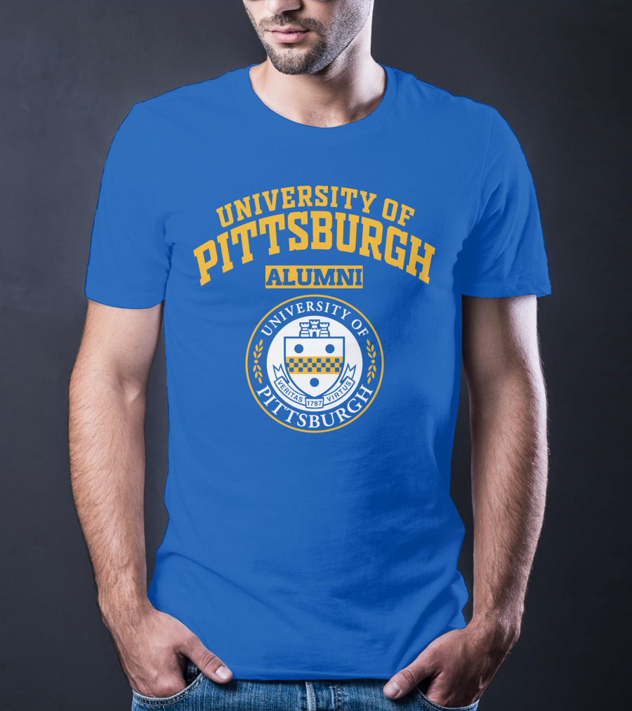 UNIVERSITY OF PITTSBURGH ALUMNI VERITAS 1787 VIRTUS T-Shirt