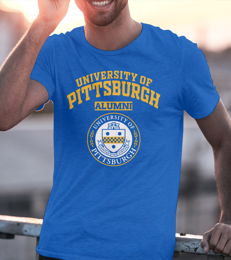 UNIVERSITY OF PITTSBURGH ALUMNI VERITAS 1787 VIRTUS T-Shirt