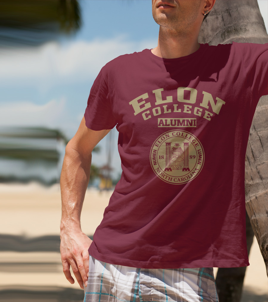 Elon College Alumni Numen Lumen 1889 North Carolina T-Shirt