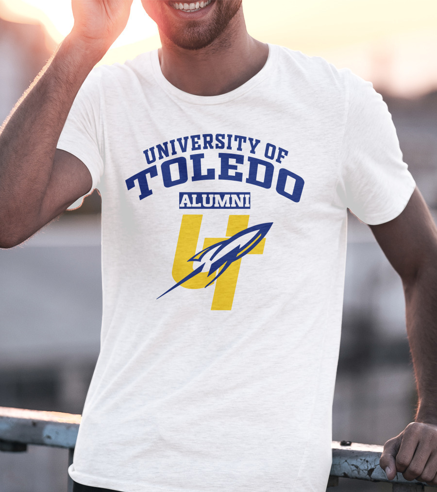 University Of Toledo Alumni Rocket Logo UT T-Shirt