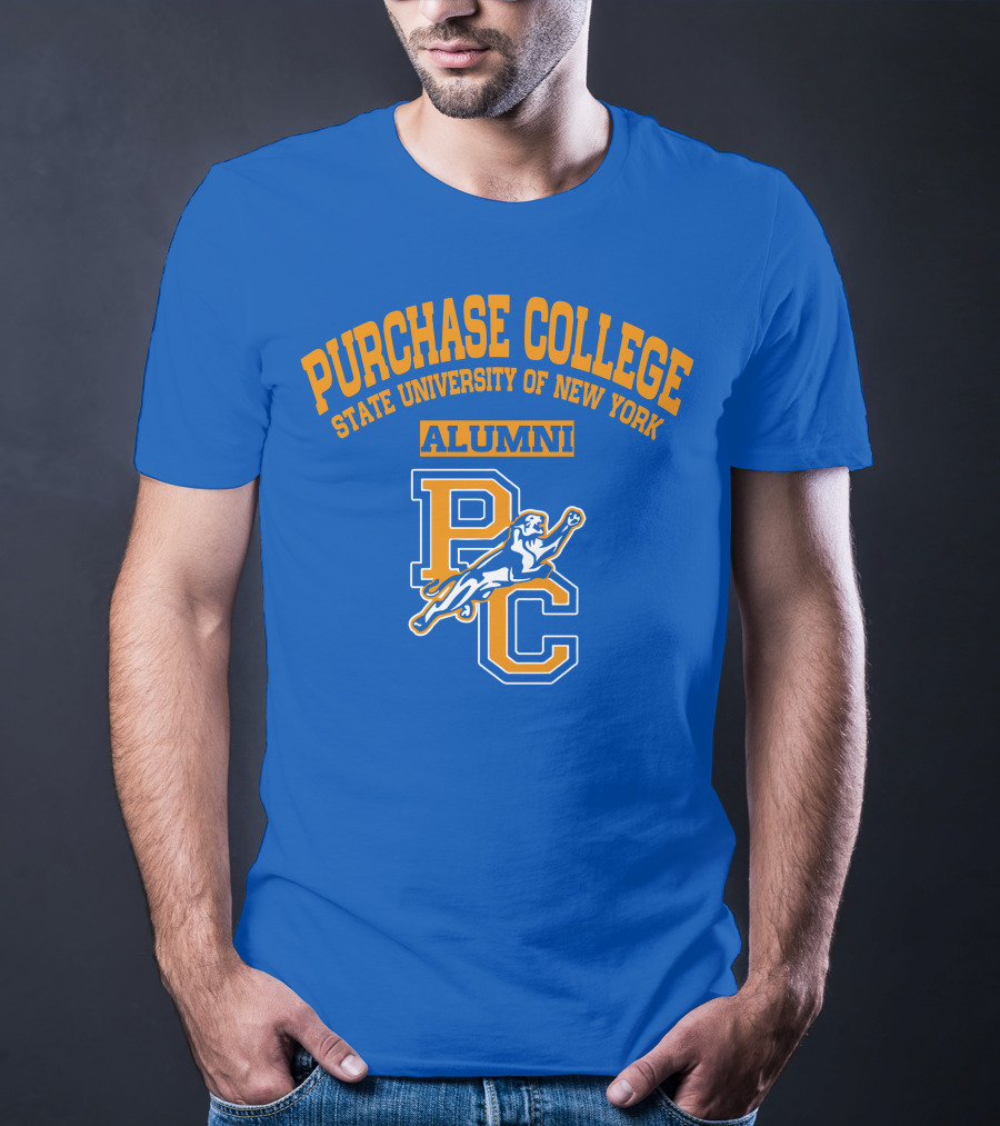 Purchase College State University Of New York Alumni PC Lion T-Shirt