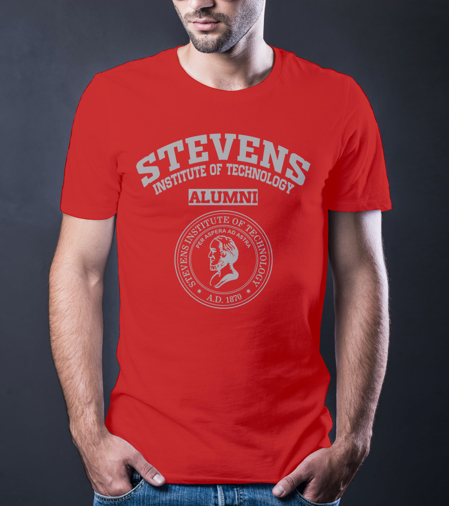 Stevens Institute Of Technology Alumni Per Aspera Ad Astra A.D. 1870 T-Shirt