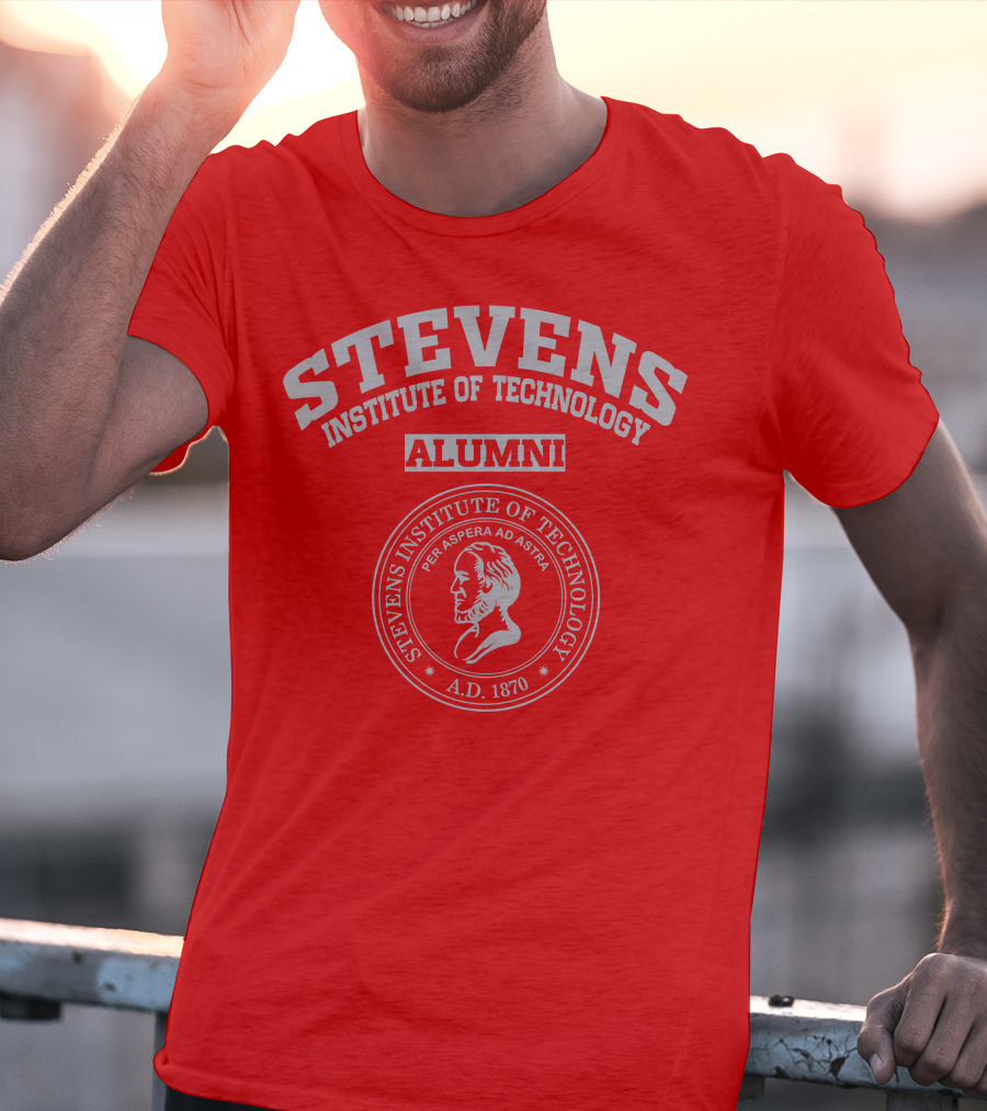 Stevens Institute Of Technology Alumni Per Aspera Ad Astra A.D. 1870 T-Shirt
