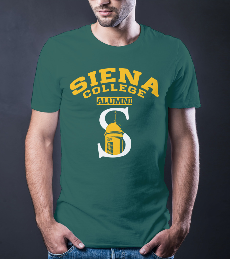 Siena College Alumni S Logo With Tower T-Shirt