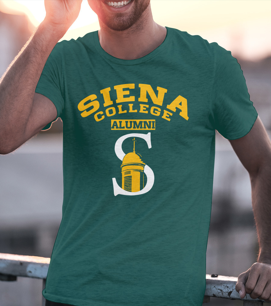 Siena College Alumni S Logo With Tower T-Shirt