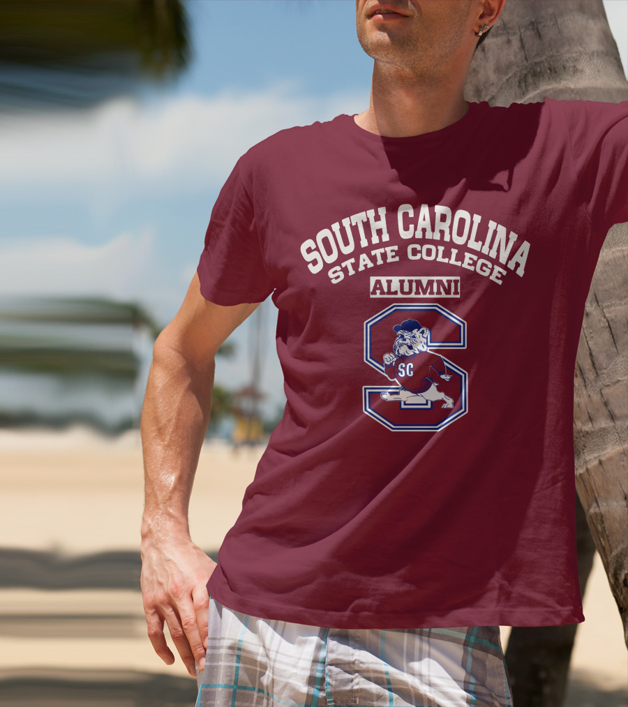 South Carolina State College Alumni SC Bulldog T-Shirt