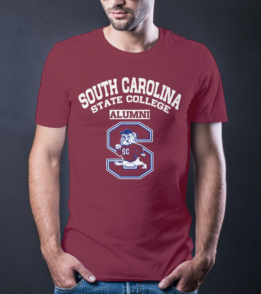 South Carolina State College Alumni SC Bulldog T-Shirt