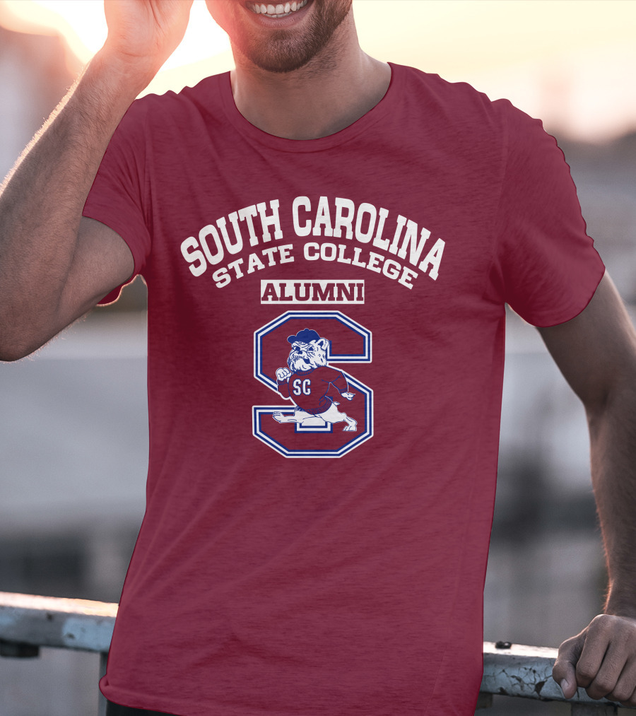 South Carolina State College Alumni SC Bulldog T-Shirt