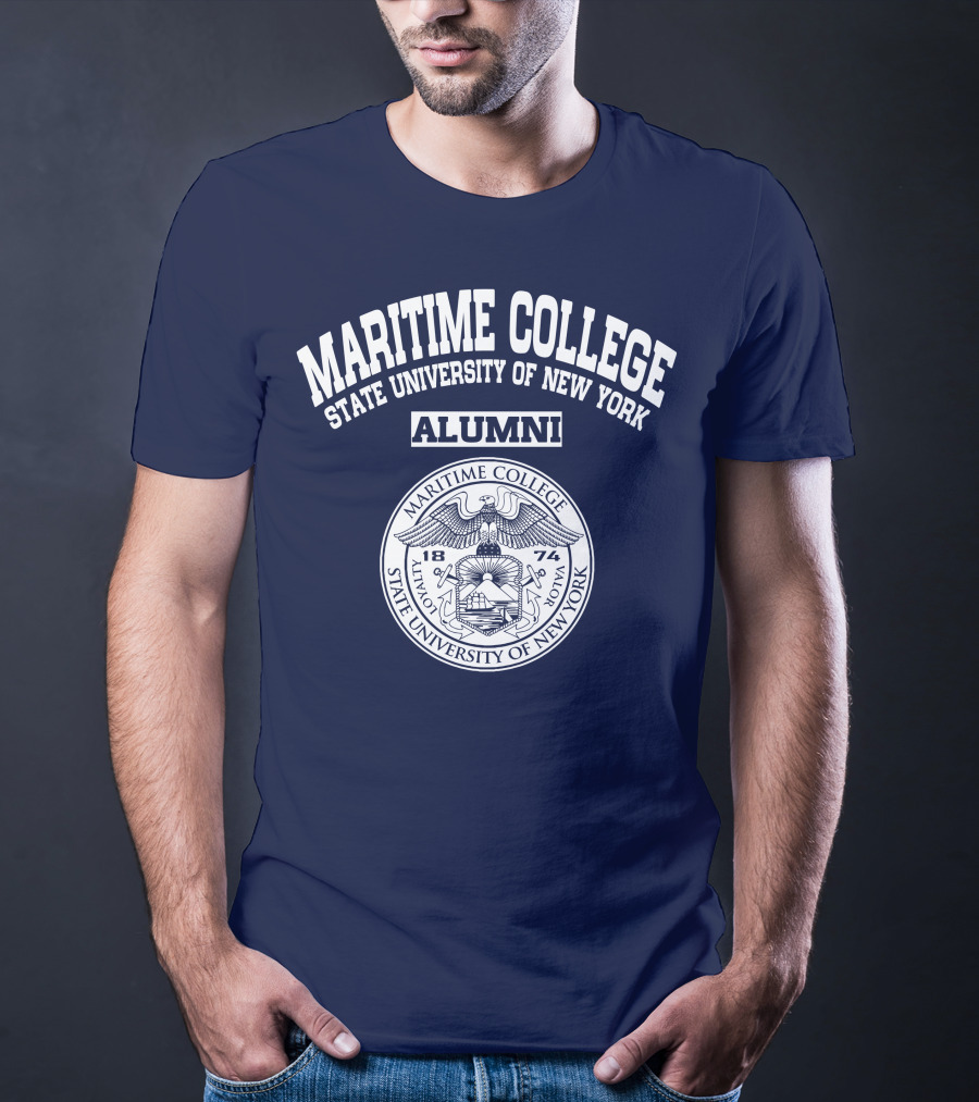 SUNY Maritime College State University Of New York Alumni 1874 Seal T-Shirt
