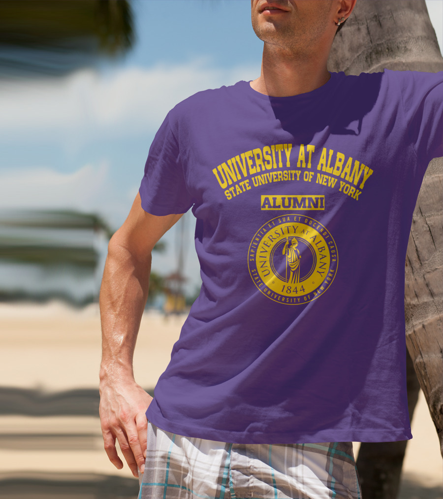 University At Albany State University Of New York Alumni 1844 Seal T-Shirt