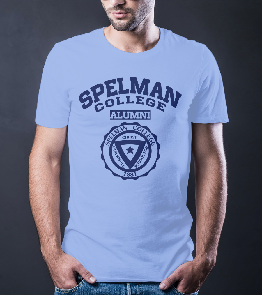 Spelman College Alumni 1881 Crest Our Whole School For Christ T-Shirt