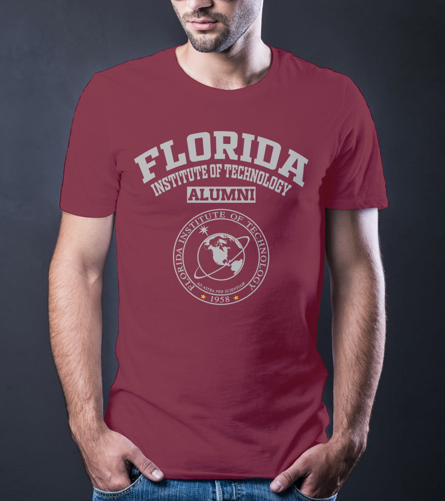 Florida Institute Of Technology Alumni Ad Astra Per Scientiam 1958 T-Shirt