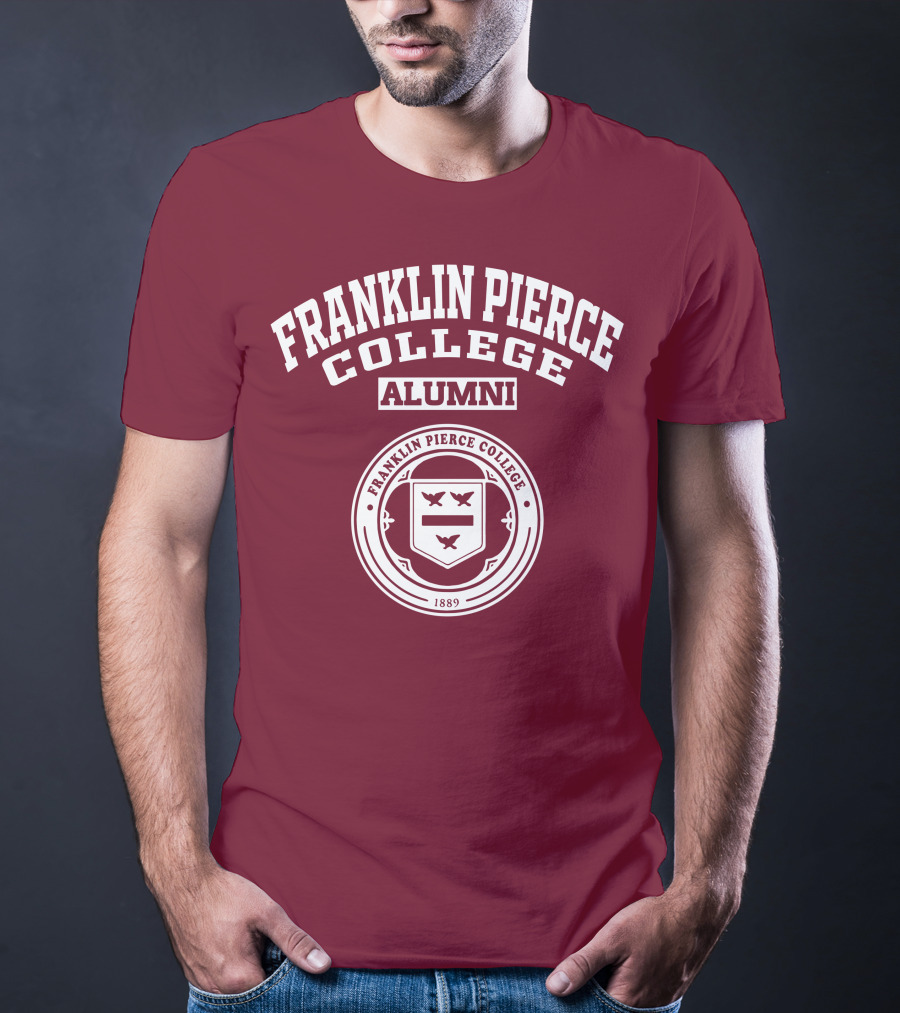 Franklin Pierce College Alumni 1889 Emblem T-Shirt