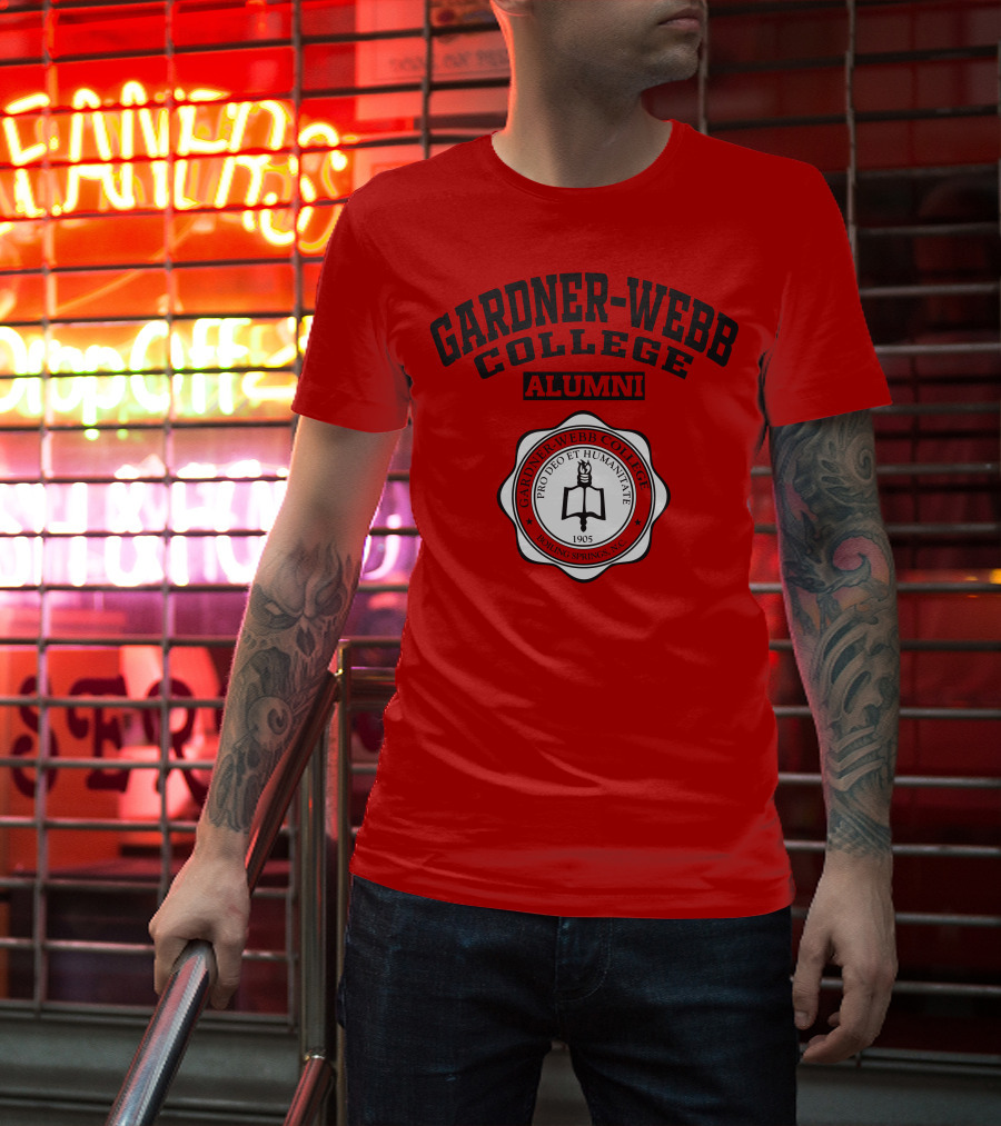 Gardner–Webb College Alumni Pro Deo Et Humanitate 1905 Boiling Springs N.c T-Shirt