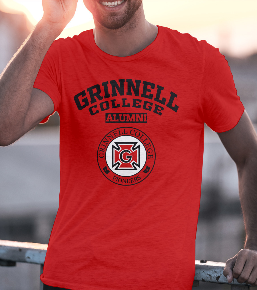Grinnell College Alumni Pioneers Crest T-Shirt