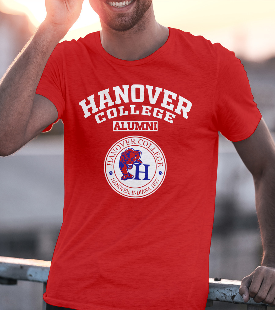 HANOVER COLLEGE ALUMNI HANOVER INDIANA 1827 PANTHER T-Shirt
