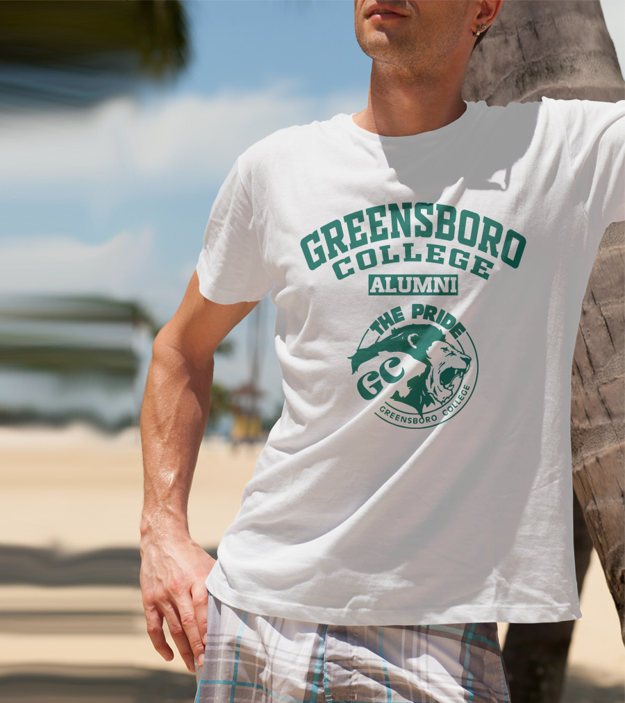 Greensboro College Alumni The Pride GC Lion Emblem T-Shirt