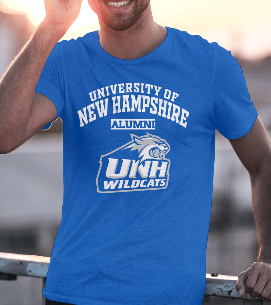 UNH Wildcats University Of New Hampshire Alumni T-Shirt