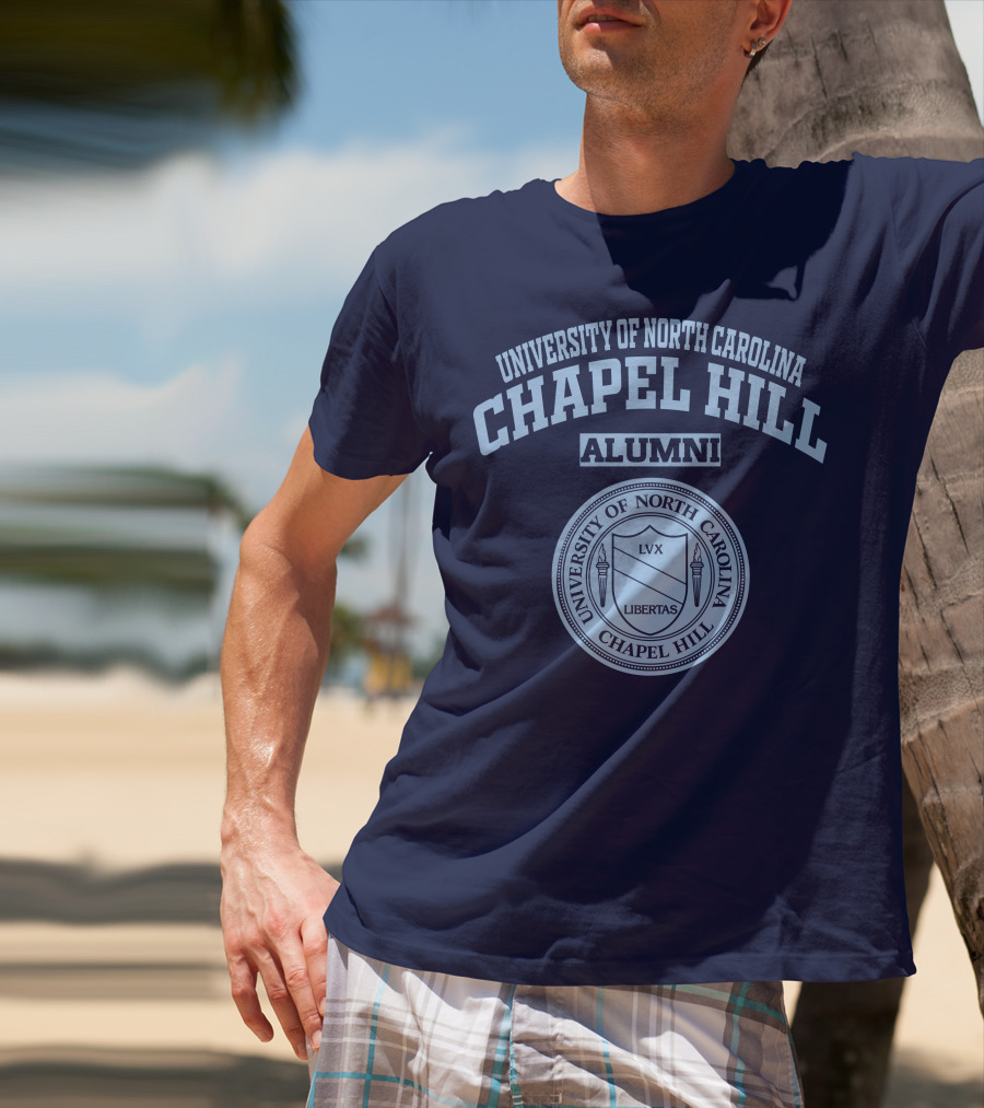 University Of North Carolina Chapel Hill Alumni Seal LVX Libertas T-Shirt