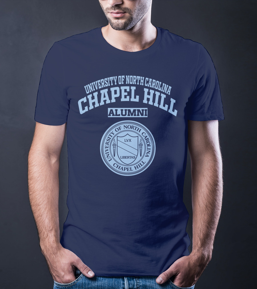 University Of North Carolina Chapel Hill Alumni Seal LVX Libertas T-Shirt