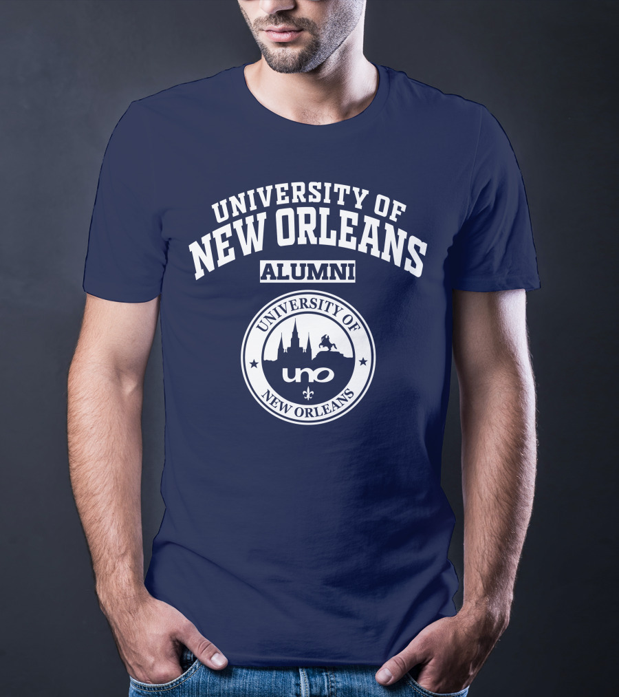 UNIVERSITY OF NEW ORLEANS ALUMNI UNO Seal T-Shirt