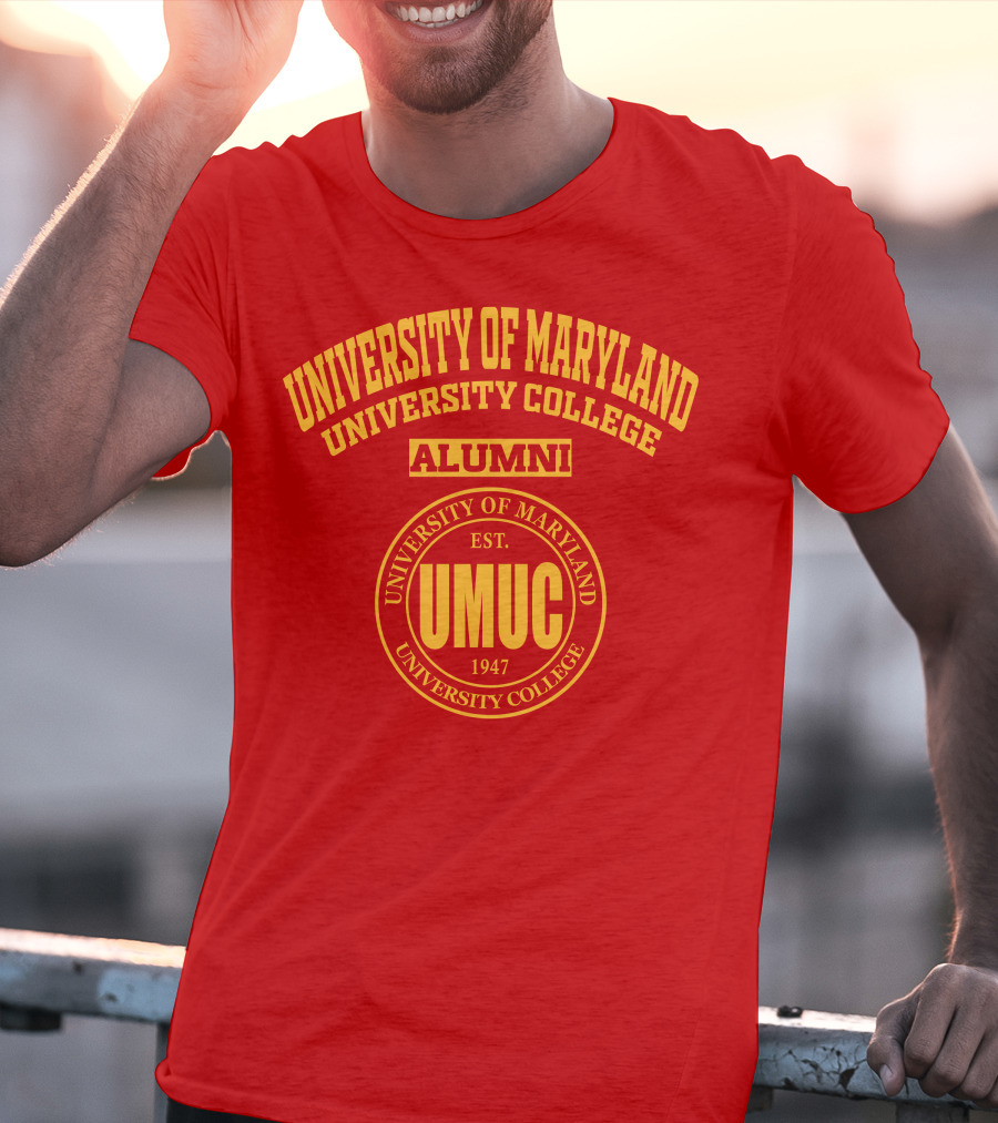 University Of Maryland University College Alumni UMUC 1947 T-Shirt