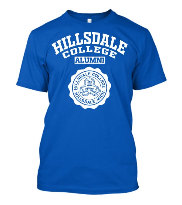 Hillsdale College Alumni Hillsdale Mich Established 1844 Seal T-Shirt