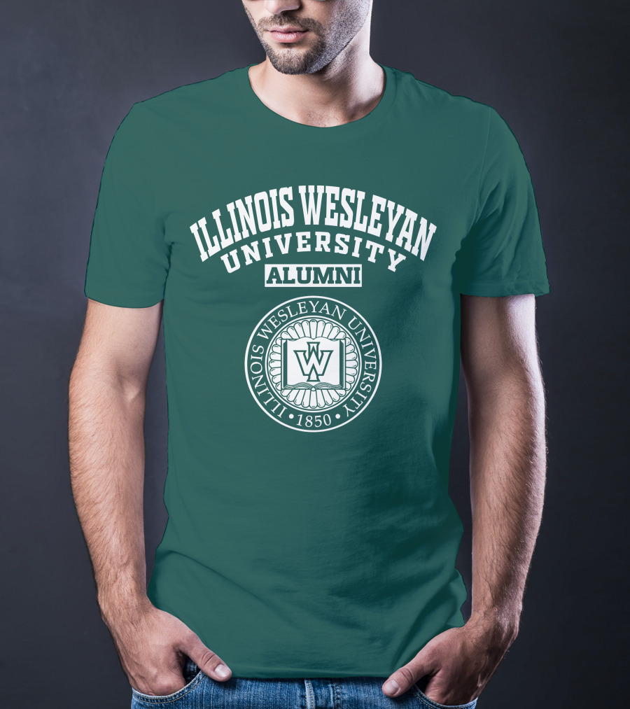 Illinois Wesleyan University Alumni 1850 Seal T-Shirt