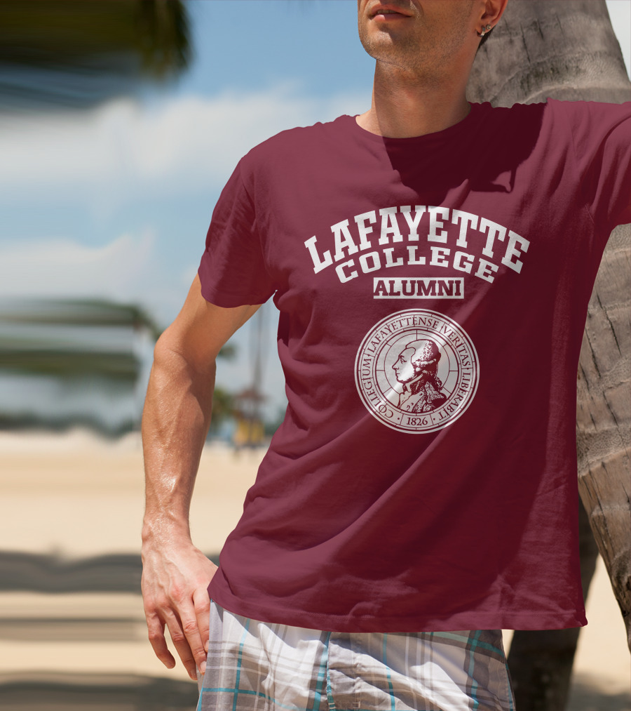 Lafayette College Alumni Collegium Lafayettense Veritas Liberatio 1826 T-Shirt