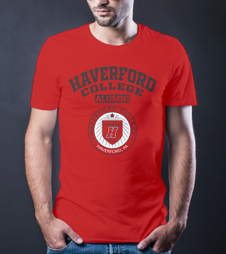 Haverford College Alumni Seal Haverford PA 1833 T-Shirt